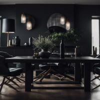 déco noir ébène : chic et audace assurés